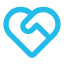 Un coeur avec des mains